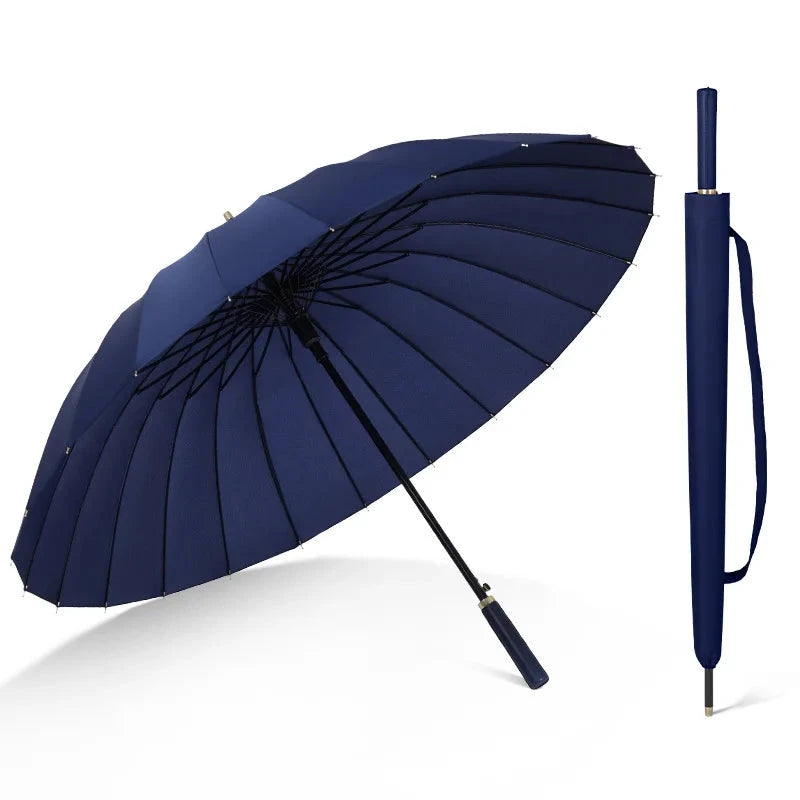 Maestral 24 - Parapluie long manche, large couverture, automatique.