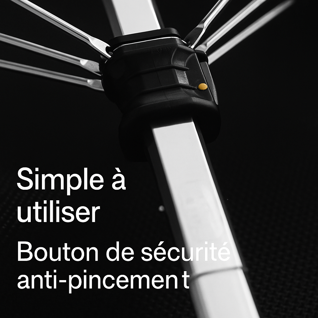 Olycat - Parapluie pliant, compact, plat, automatique.