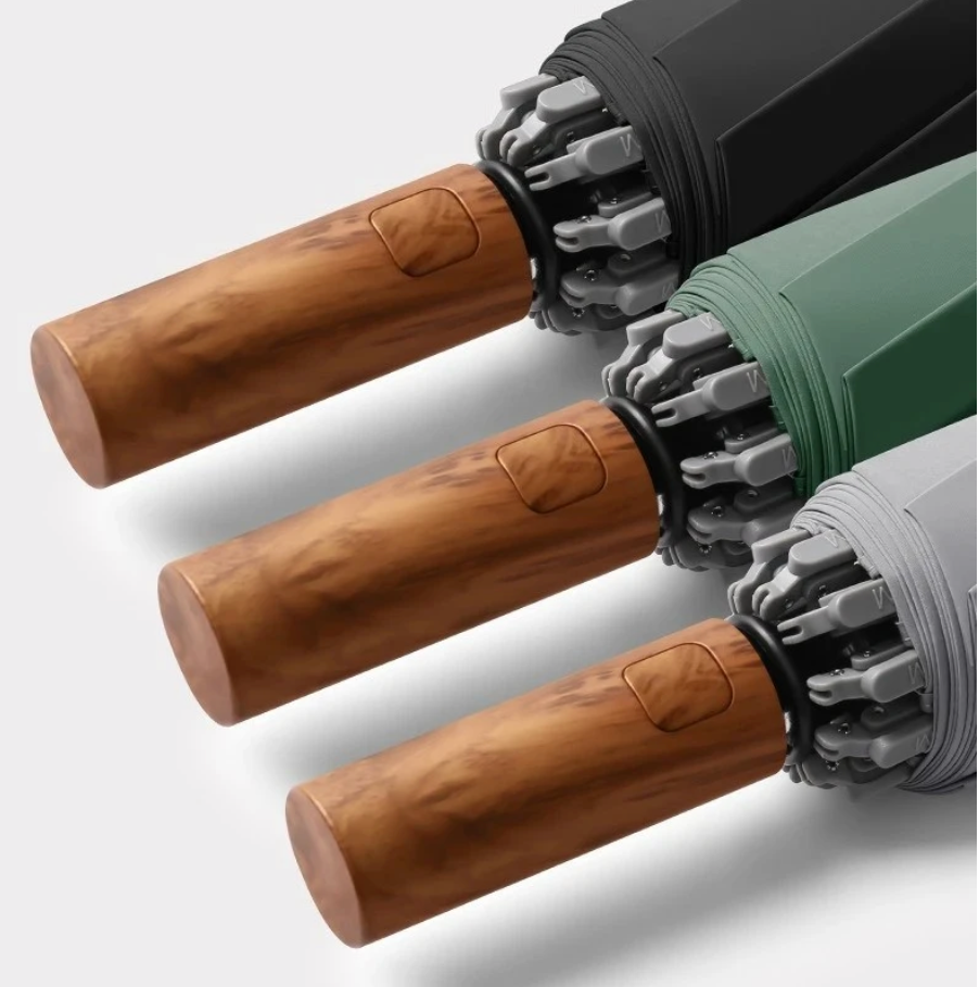 DryFlip - Parapluie pliant, inversé, sécurisé, automatique.