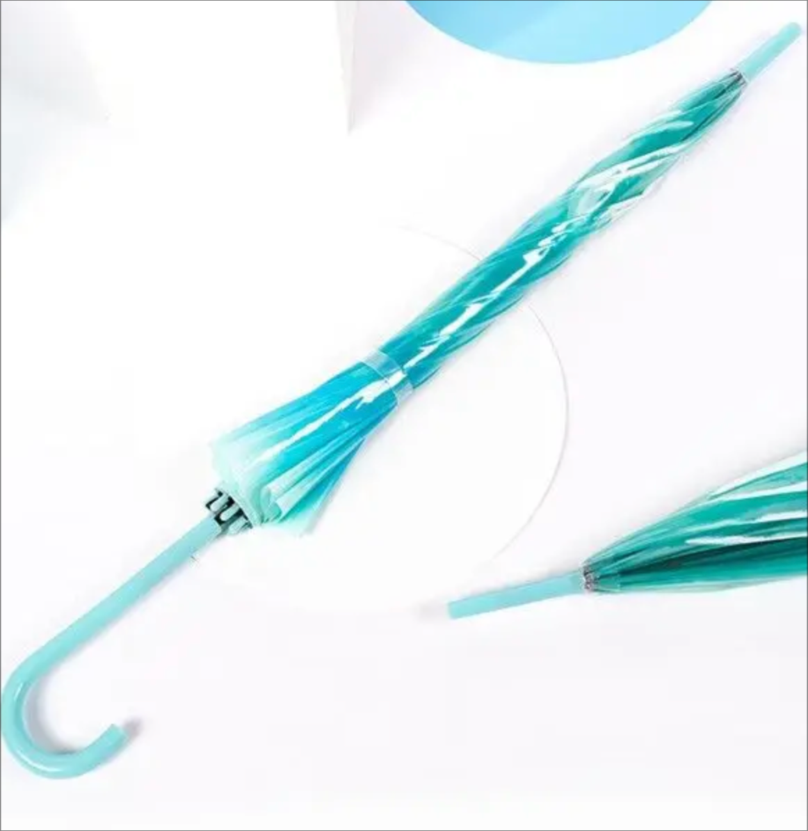 Médusea - Parapluie transparent, design méduse, resistant au vent.