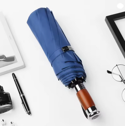 ImperiumCompact - Parapluie anglais, pliant et compact, large protection, robuste, automatique.