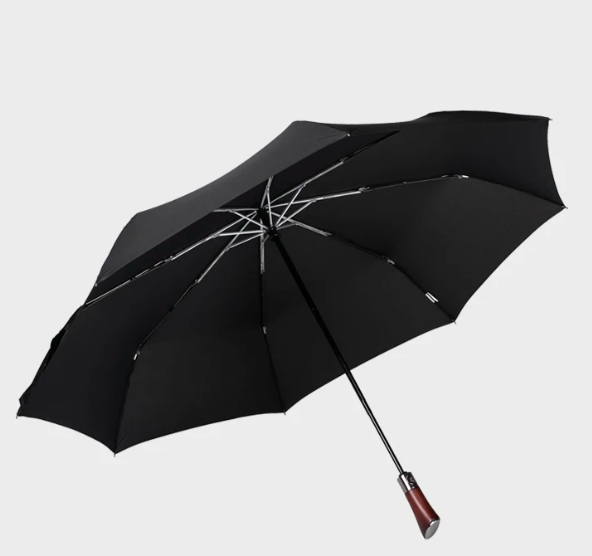 Parachase3262 - Parapluie anglais, pliant compact, large protection, automatique.