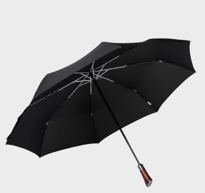 Parachase3262 - Parapluie anglais, pliant compact, large protection, automatique.