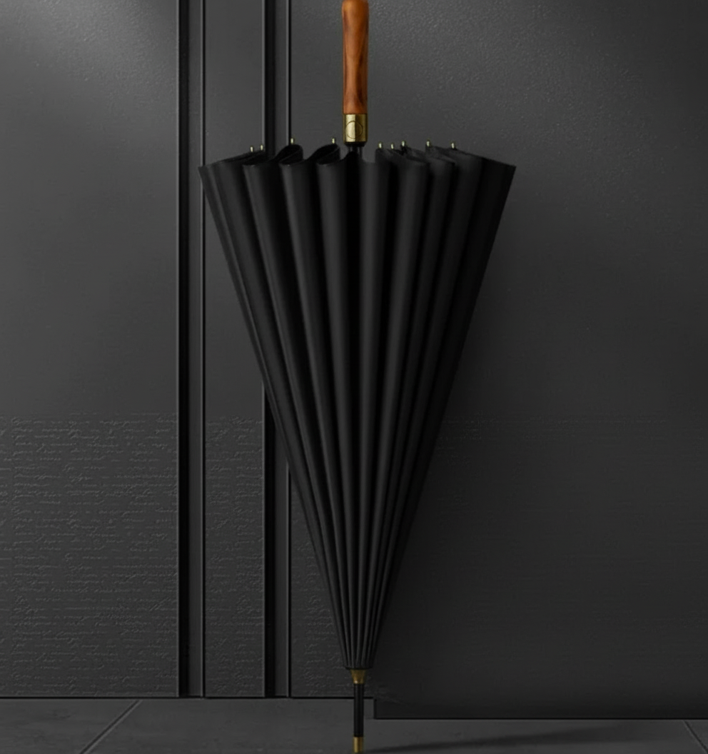 Golfmaster - Parapluie anglais, élégant, large protection, automatique.