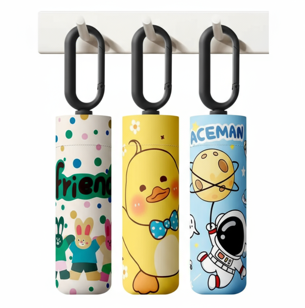 HappyRain - Parapluie enfant, sécurité réfléchissante.