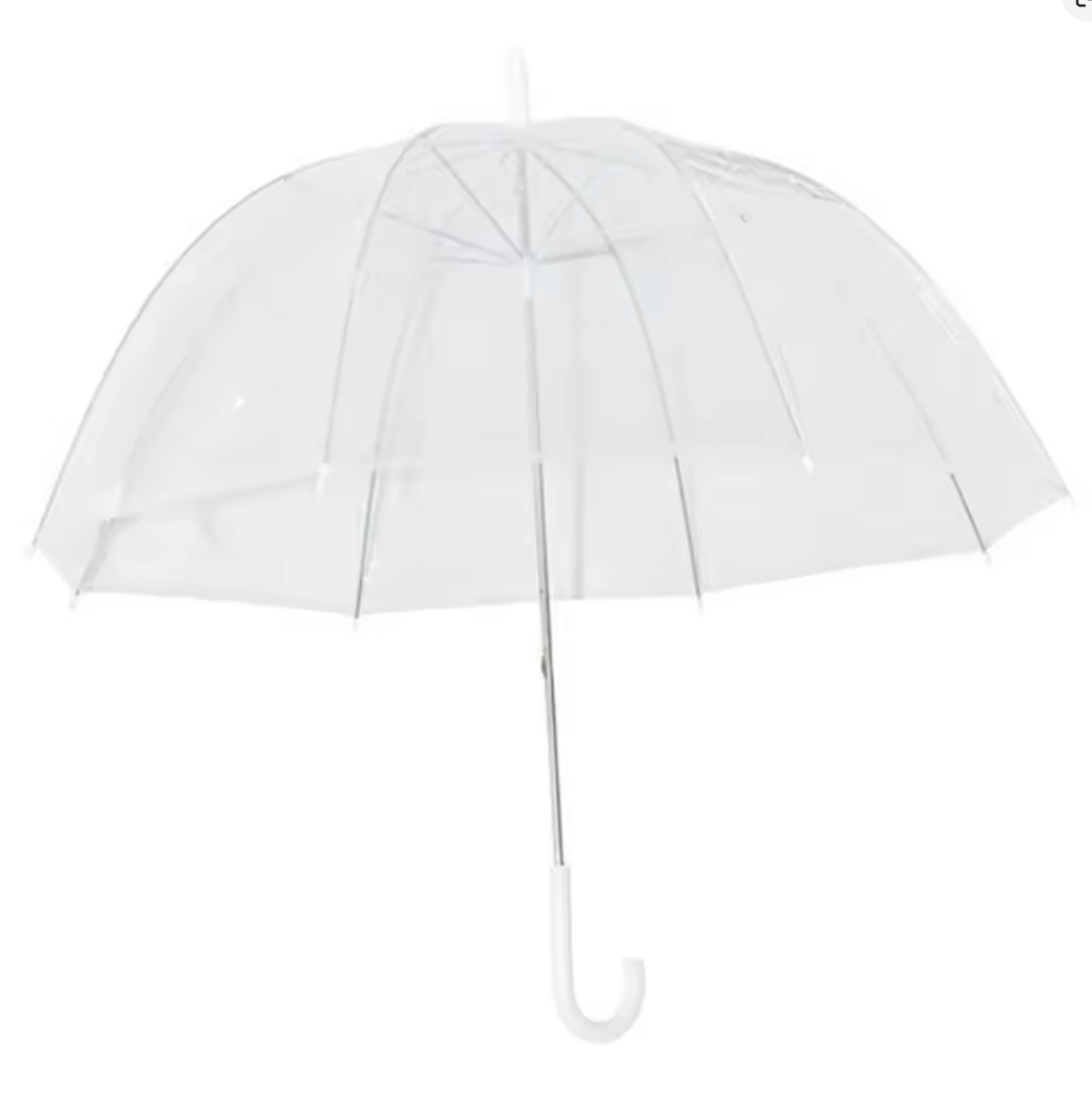 CrystalDôme - Parapluie transparent, dôme.