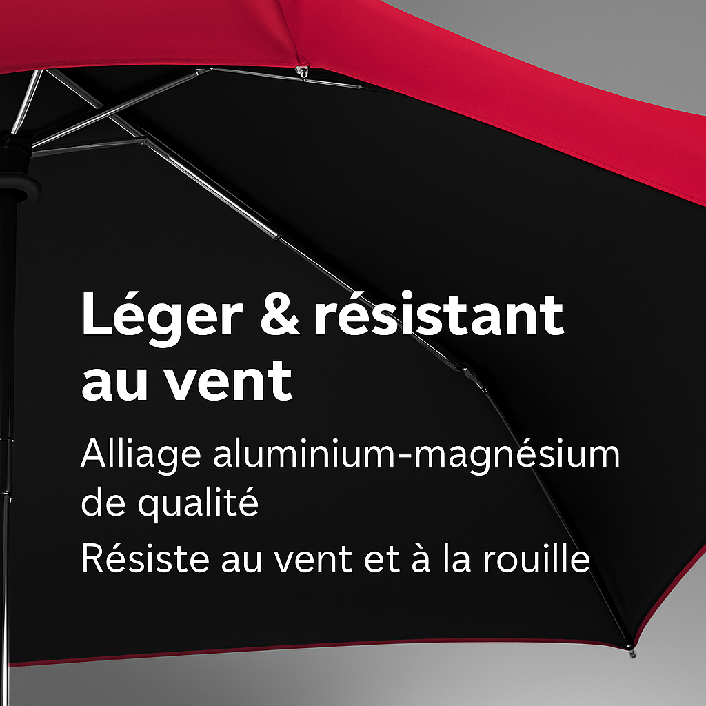 Olycat - Parapluie pliant, compact, plat, automatique.