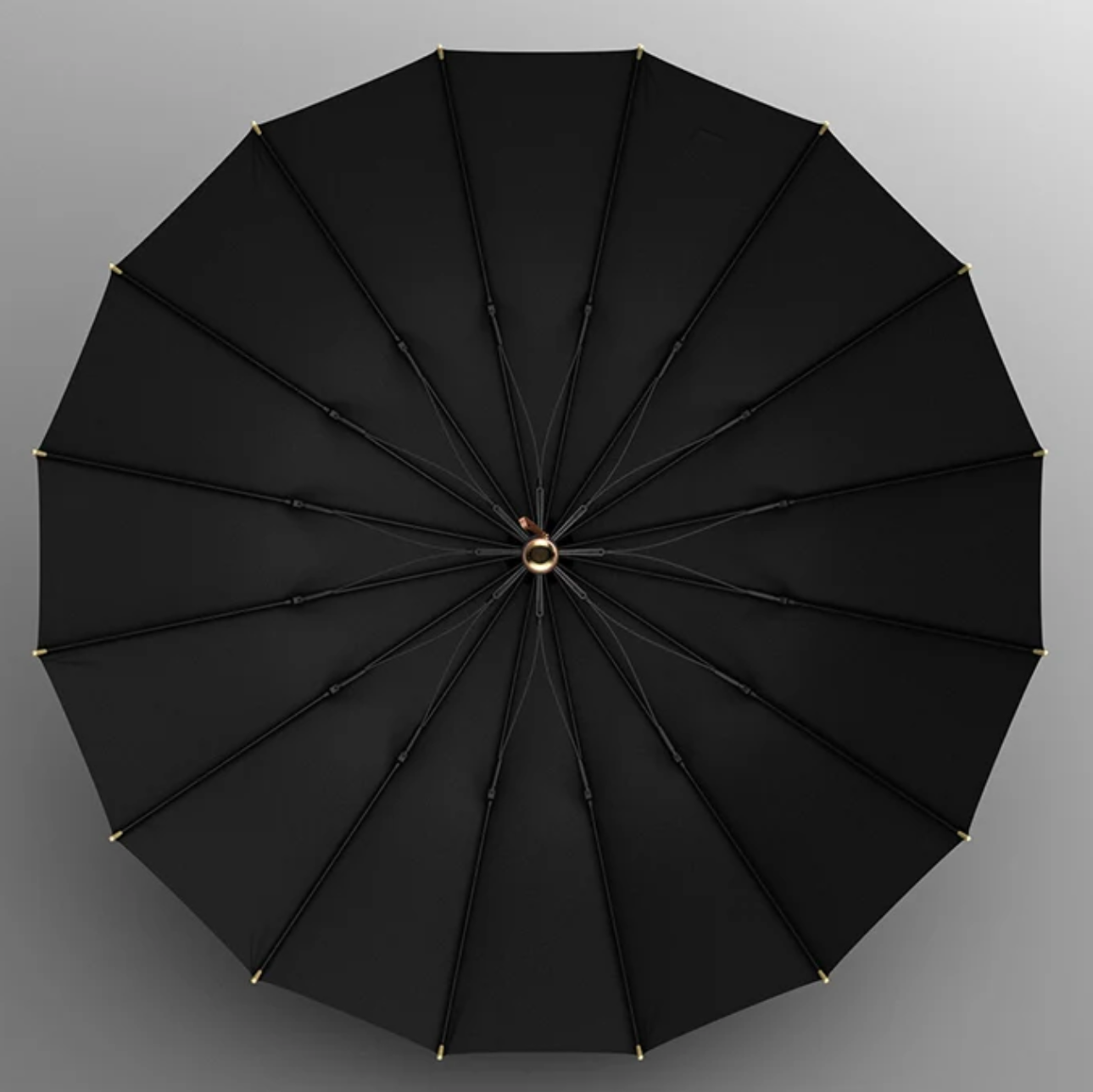 Golfmaster - Parapluie anglais, élégant, large protection, automatique.