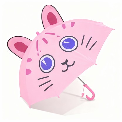 ColorDrop 3D - Parapluie enfant motif 3D.