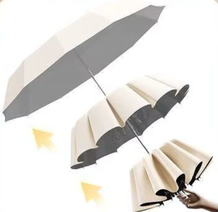 Tripli Auto - Parapluie pliant, compact, automatique.