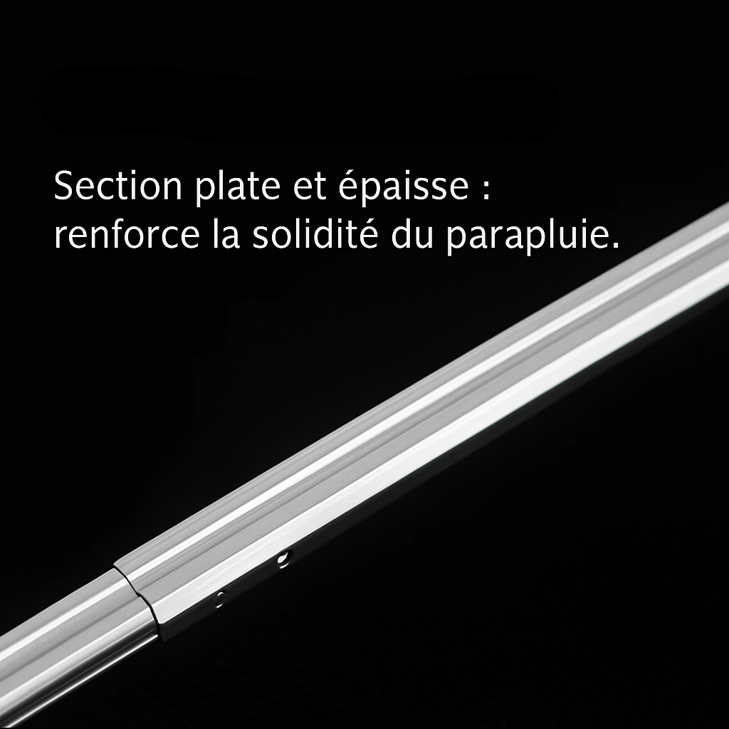 Olycat - Parapluie pliant, compact, plat, automatique.