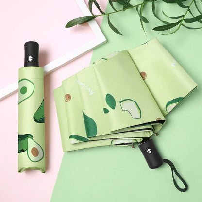 FruitsBrella - Parapluie a plis compact, Auto.