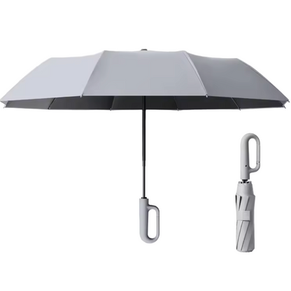StormGuard 125 - Parapluie pliant, large couverture, automatique.