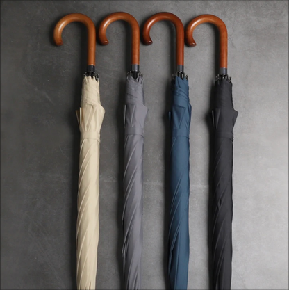 Parachase Classique - Parapluie anglais, long manche, raffiné, large protection