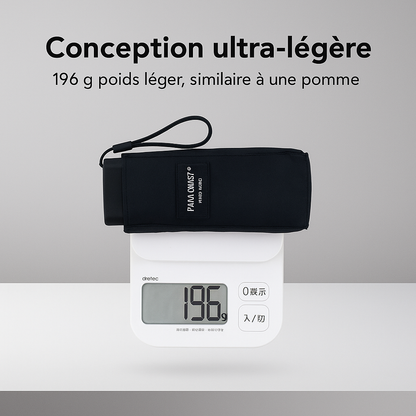 PARACHASE6001 - Parapluie pliant compact, plat, léger