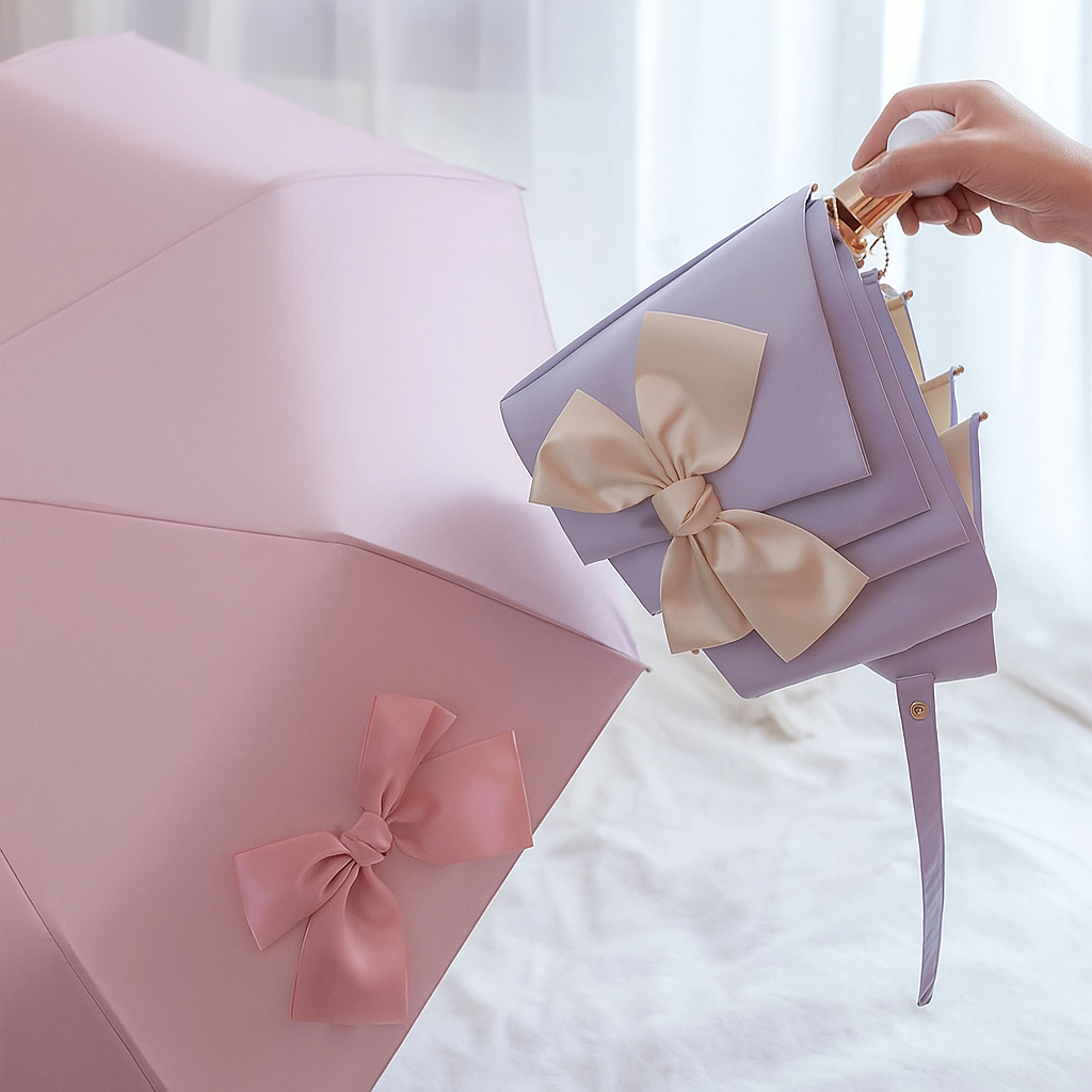 Papillon Chic - Parapluie femme, pliant, automatique