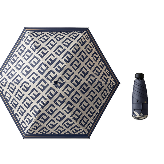 Voyageur 5 - Parapluie pliant, compact, securisé.