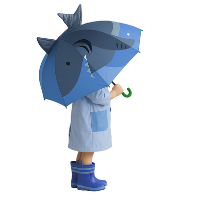 ColorDrop 3D - Parapluie enfant motif 3D.