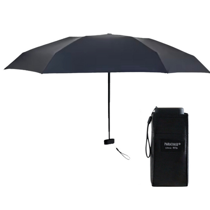 PARACHASE6001 - Parapluie pliant compact, plat, léger
