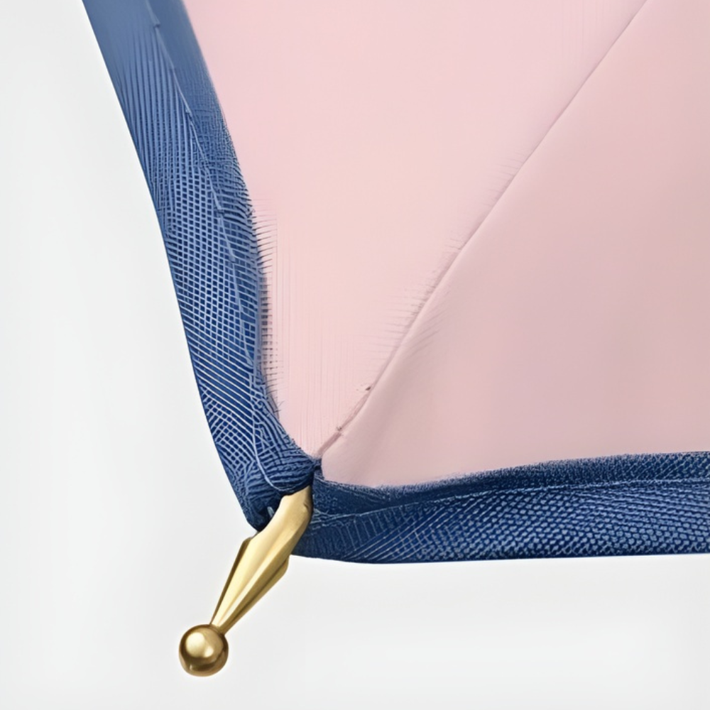 Rosea - Parapluie femme, silhouette pétale, résistant