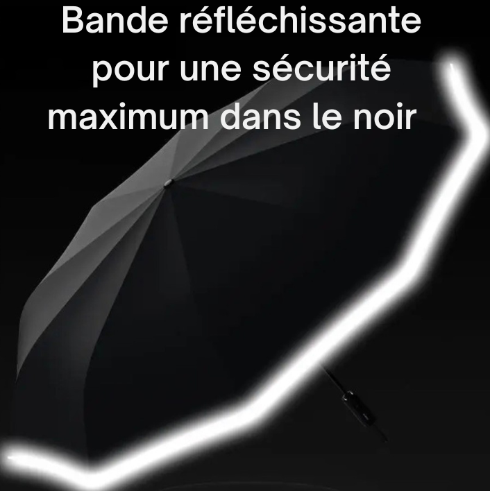 HydroTech 280T - Parapluie a plis, automatique, structure renforcé.