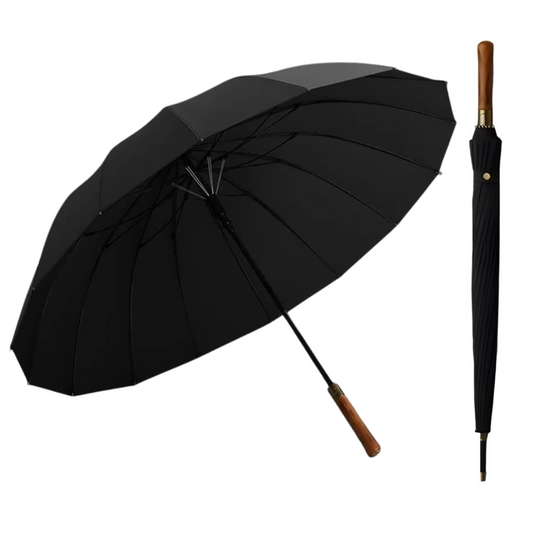 Golfmaster - Parapluie anglais, élégant, large protection, automatique.