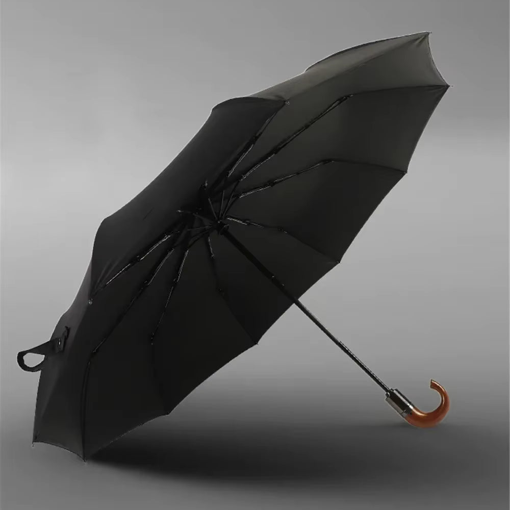 Windprotect - parapluie anglais, pliant et compact, large couverture, automatique