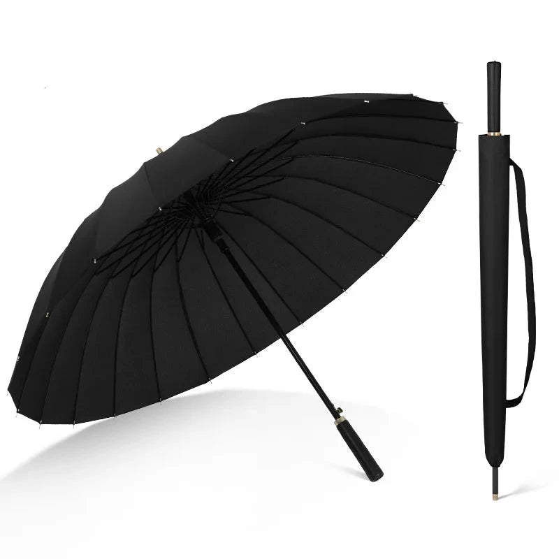 Maestral 24 - Parapluie long manche, large couverture, automatique.