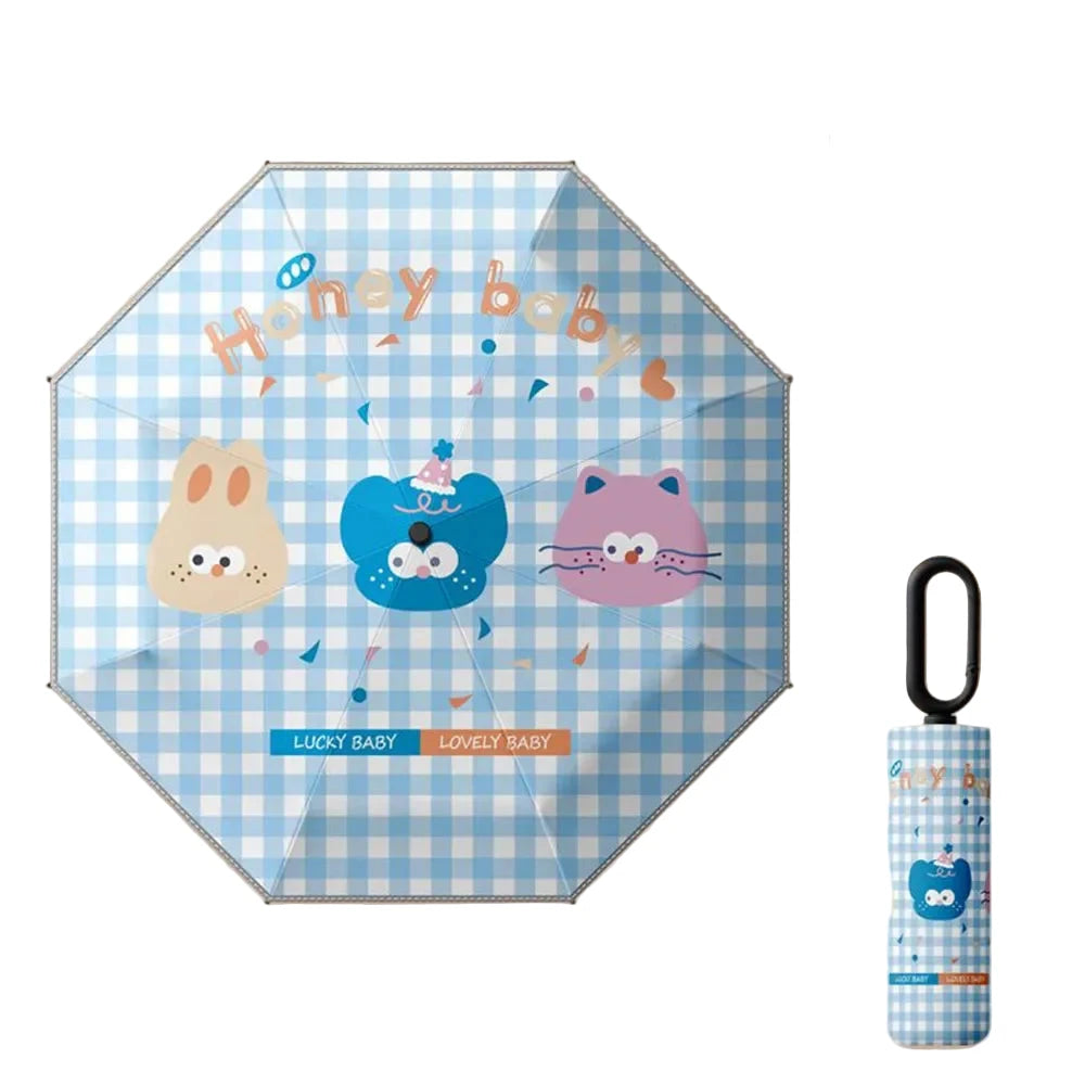 HappyRain - Parapluie enfant, sécurité réfléchissante.