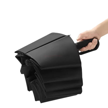 StormGuard 125 - Parapluie pliant, large couverture, automatique.