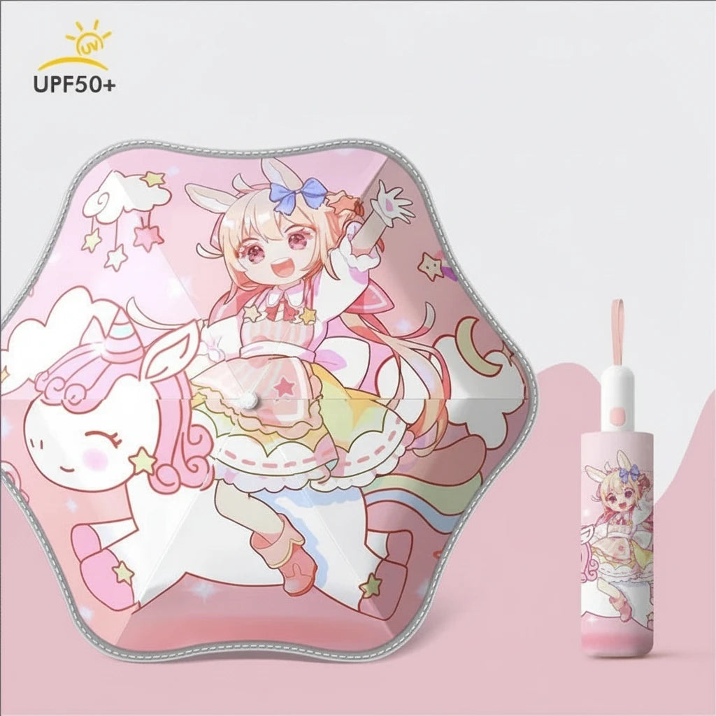 Éclipse - Parapluie enfant, sécuritaire, à plis.