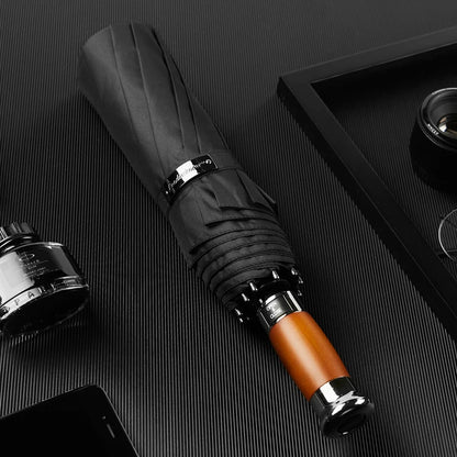 ImperiumCompact - Parapluie anglais, pliant et compact, large protection, robuste, automatique