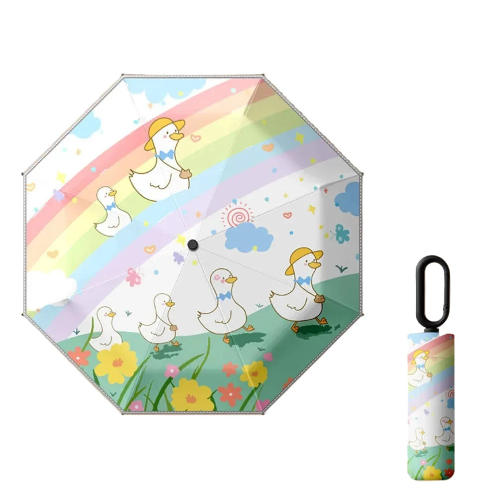 HappyRain - Parapluie enfant, sécurité réfléchissante.