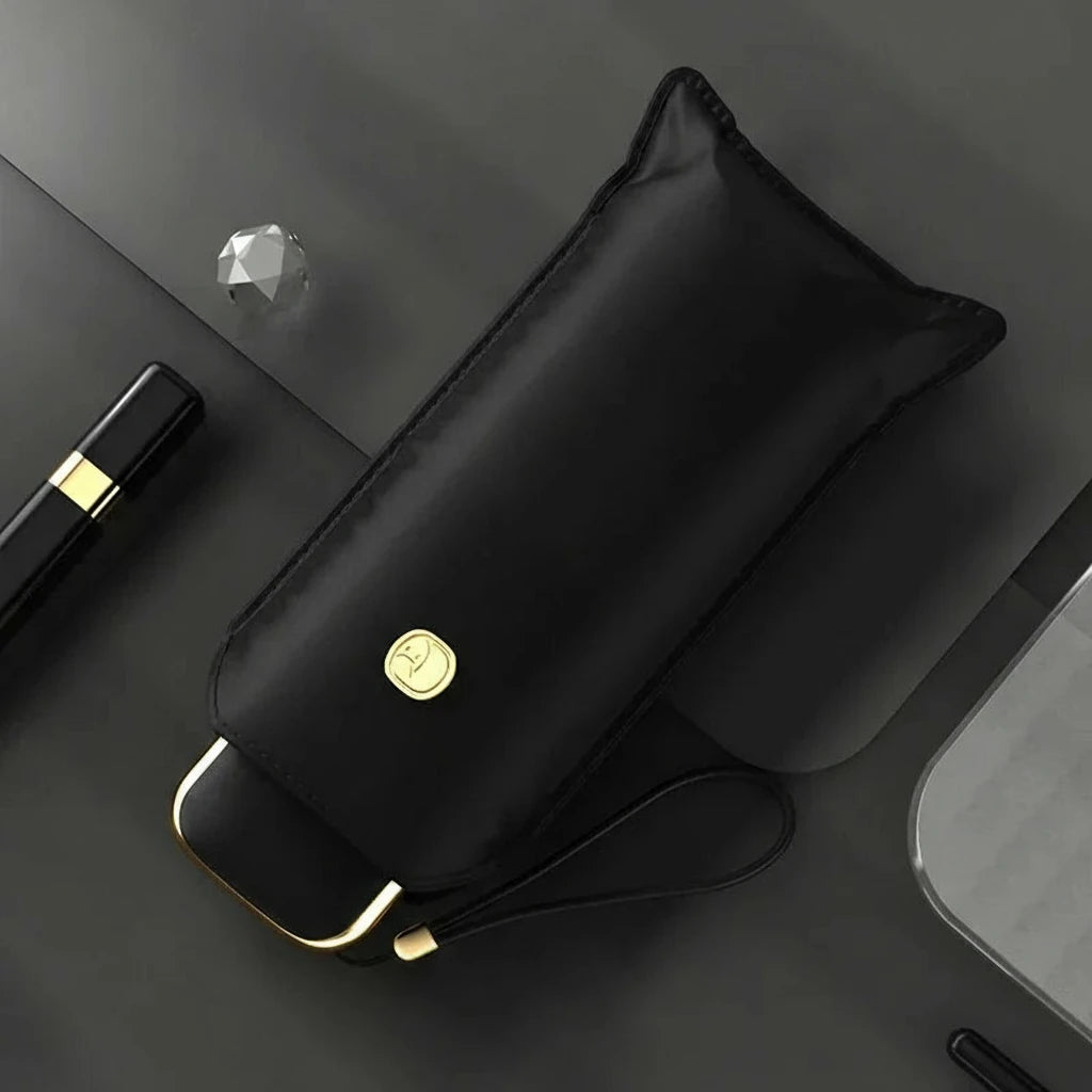 Olycat - Parapluie pliant, compact, plat, automatique.