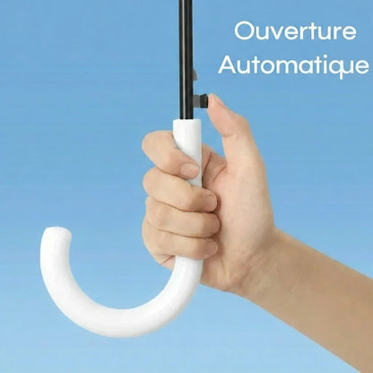 Transluvia - Parapluie transparent, long manche, large protection.