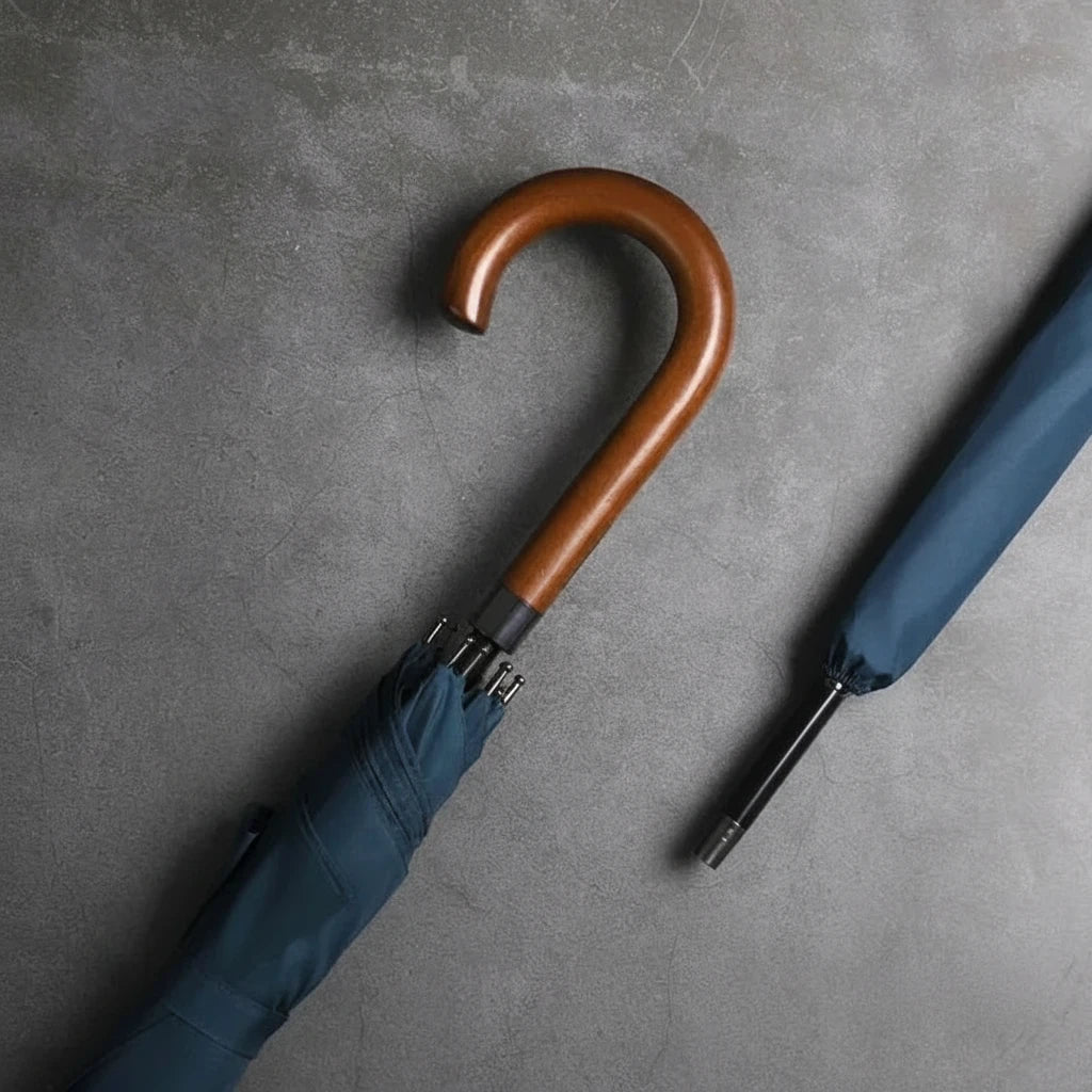 Parachase Classique - Parapluie anglais, long manche, raffiné, large protection