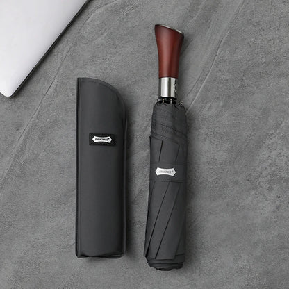 Parachase3262 - Parapluie anglais, pliant compact, large protection, automatique