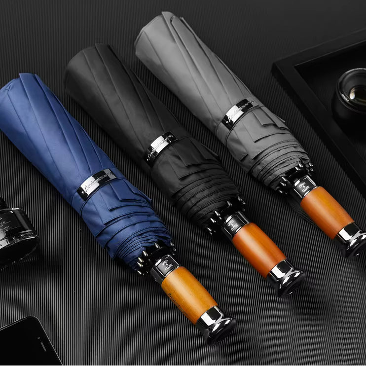ImperiumCompact - Parapluie anglais, pliant et compact, large protection, robuste, automatique