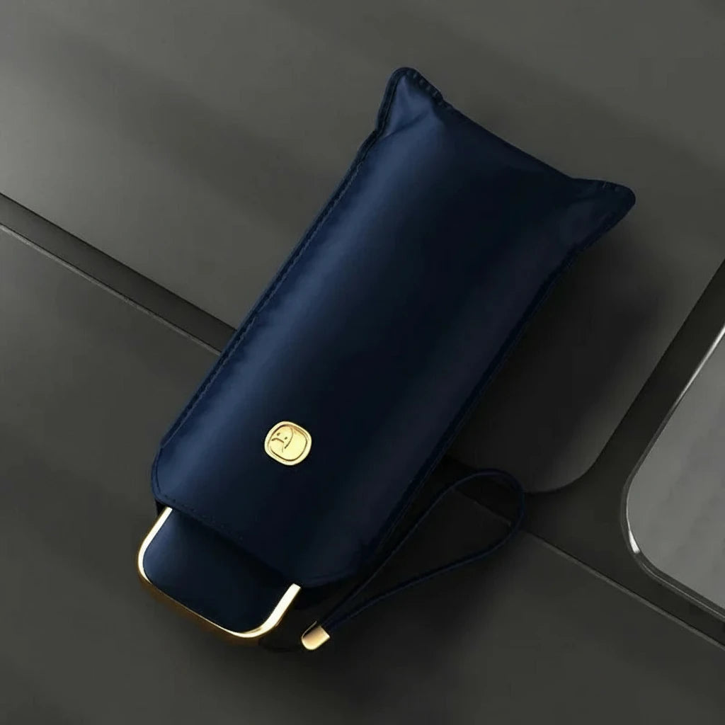 Olycat - Parapluie pliant, compact, plat, automatique.