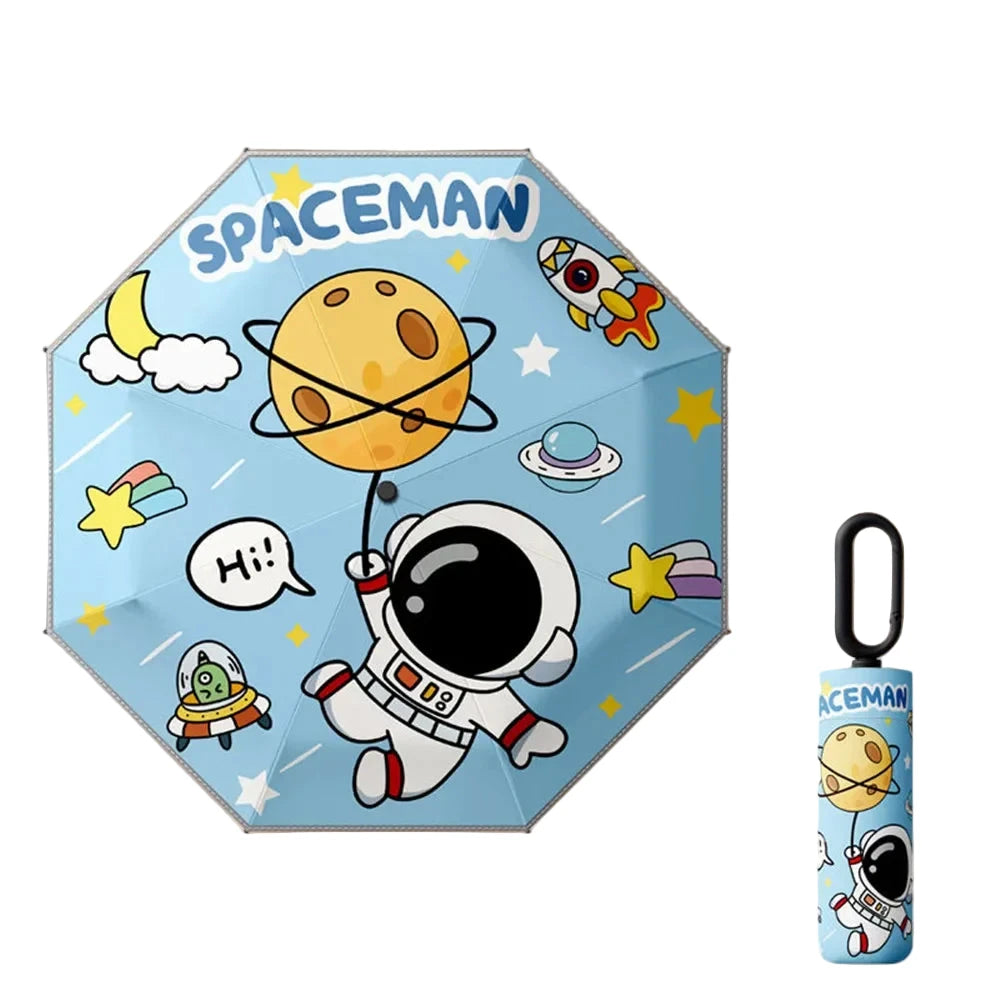 HappyRain - Parapluie enfant, sécurité réfléchissante.