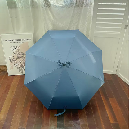 Duckina - Parapluie femme, pliant, poignée canard original.