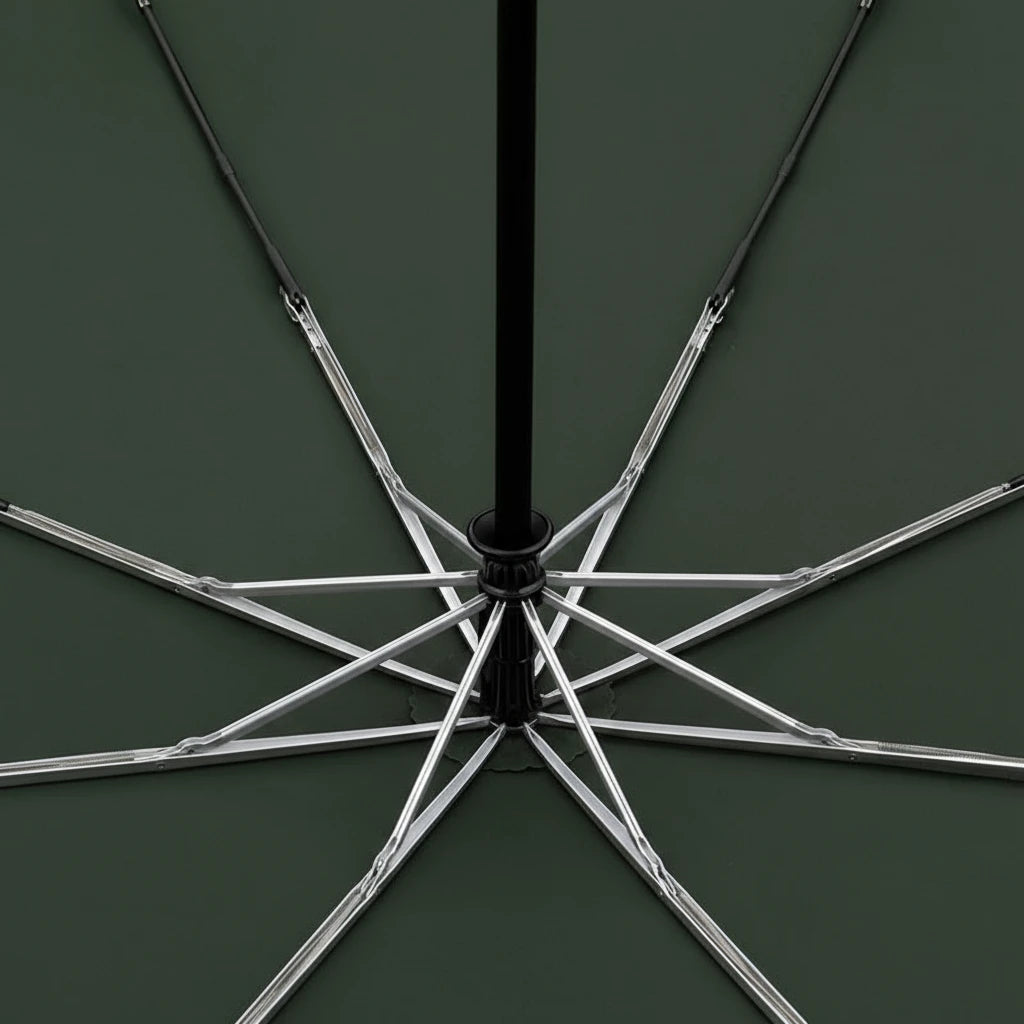 Parachase3262 - Parapluie anglais, pliant compact, large protection, automatique