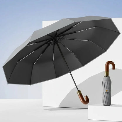 Business - Parapluie anglais, pliant et compact , automatique.