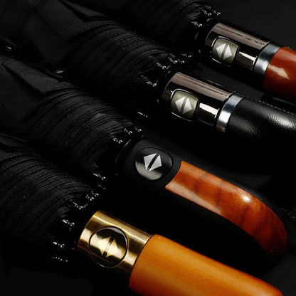 Windprotect - parapluie anglais, pliant et compact, large couverture, automatique