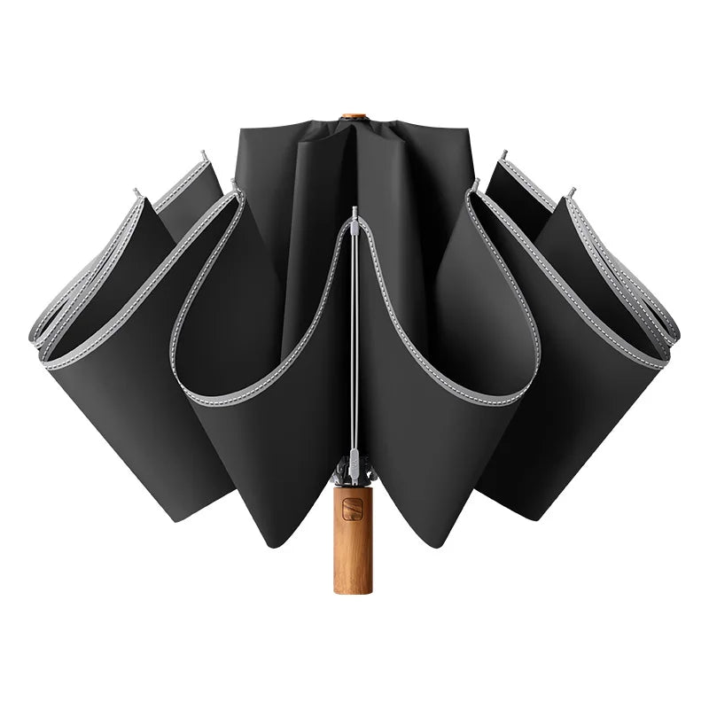 DryFlip - Parapluie pliant, inversé, sécurisé, automatique.