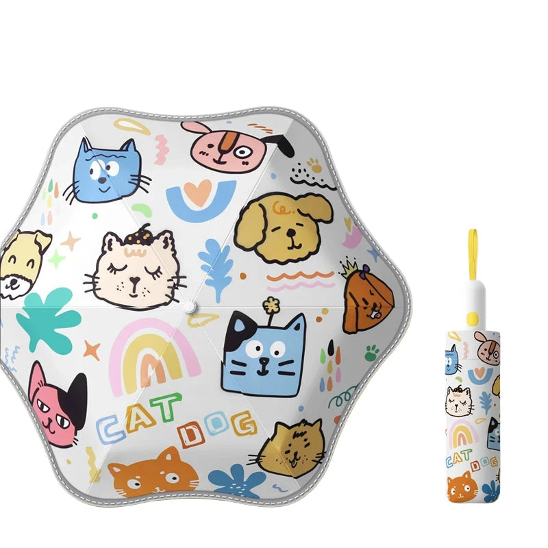 Éclipse - Parapluie enfant, sécuritaire, à plis.