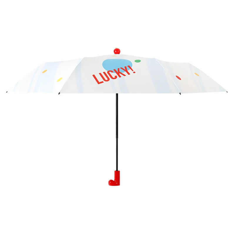 BootyRain - Parapluie enfant pliant compact.