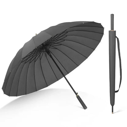 Maestral 24 - Parapluie long manche, large couverture, automatique.