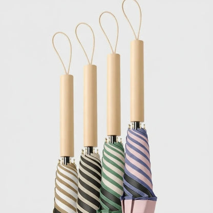 Rosea - Parapluie femme, silhouette pétale, résistant