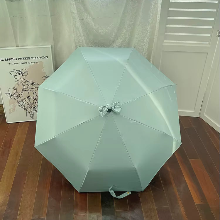 Duckina - Parapluie femme, pliant, poignée canard original.
